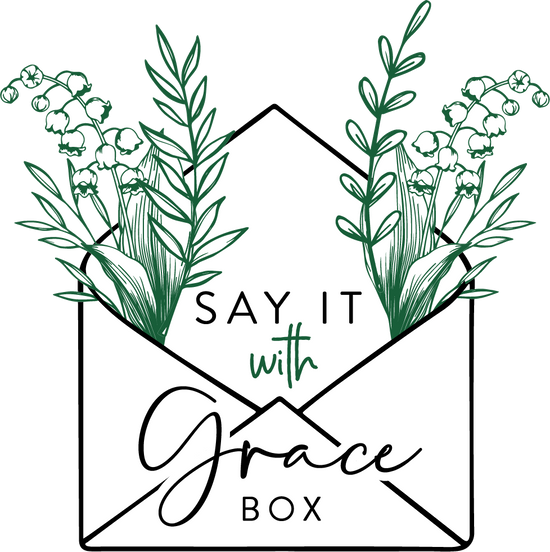 Say it with grace box logo