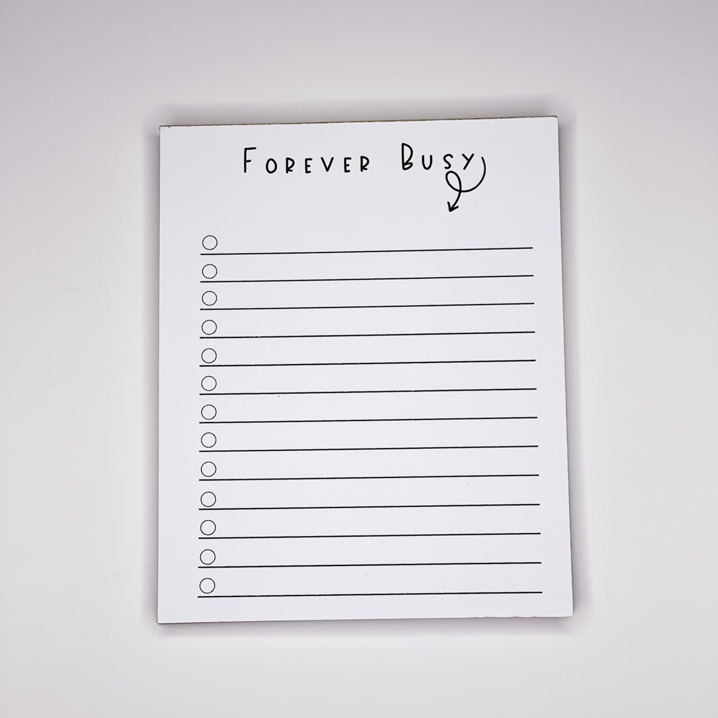 Forever Busy List - Notepad