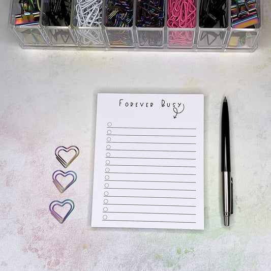Forever Busy List - Notepad