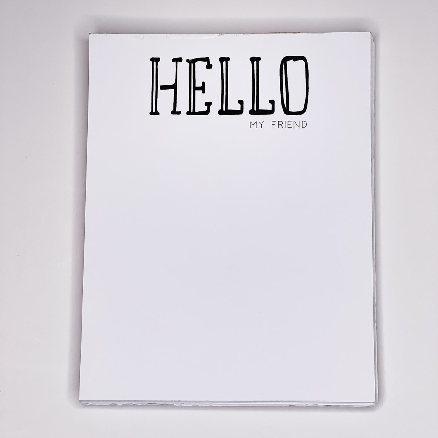 Hello My Friend - Notepad