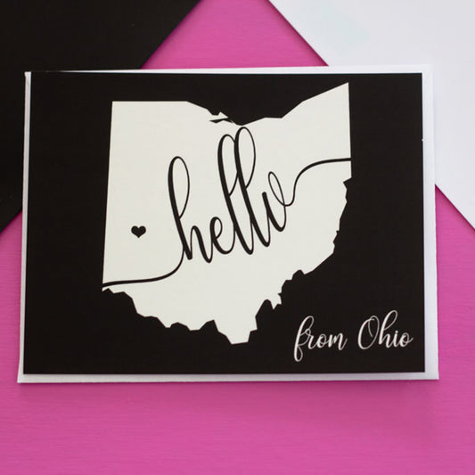 Hello From Ohio - Postcard
