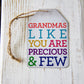 Metal Gift Tags with Twine - Various Sayings