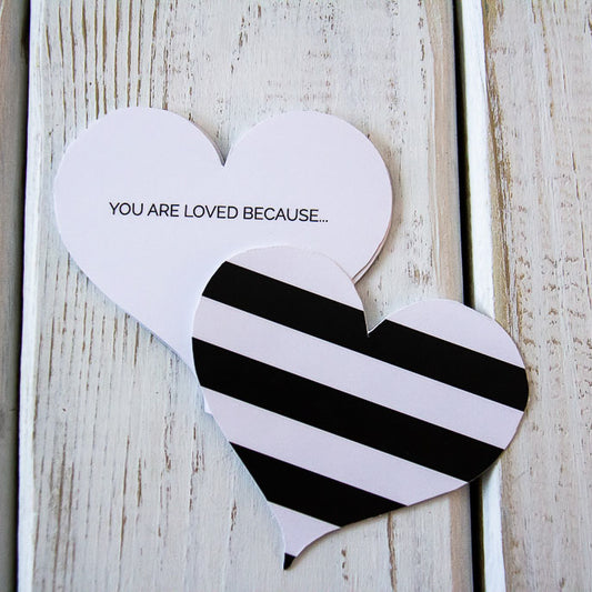 You are Loved - Heart Mini Cards