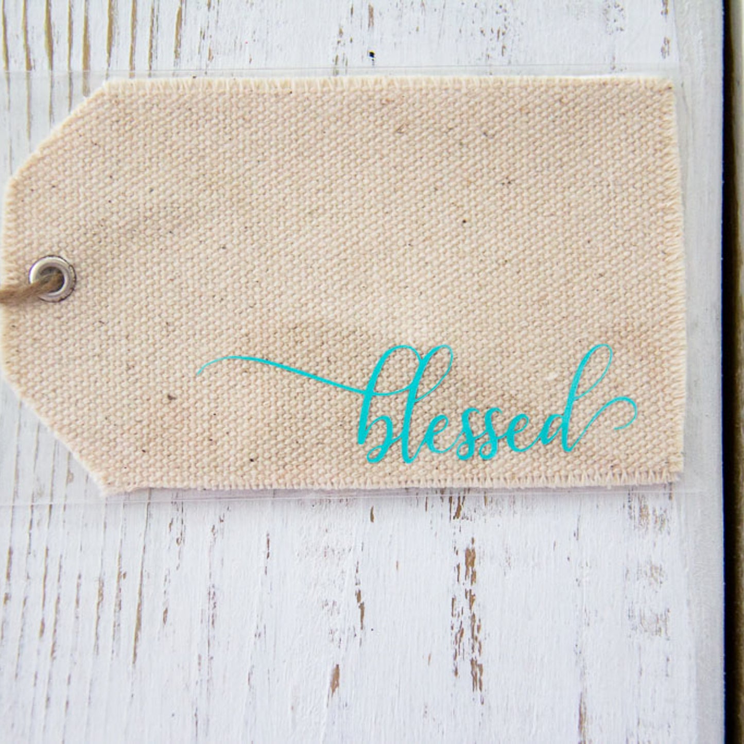 Blessed - Canvas Gift Tag
