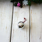 X-Large Silver Jingle Bell - Gift Embellishment