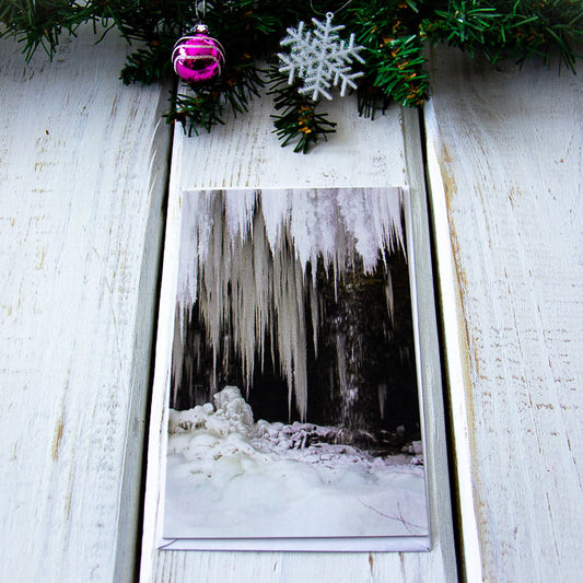 Frozen Falls - Greeting Card
