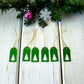 Green - Christmas Tree Tags (Various Sizes/Styles)