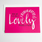 Lovely Person - A2 - Blank Inside
