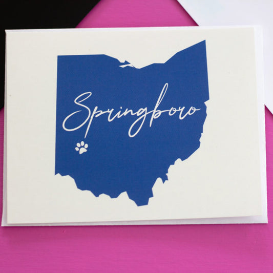 Springboro, Ohio - Postcard