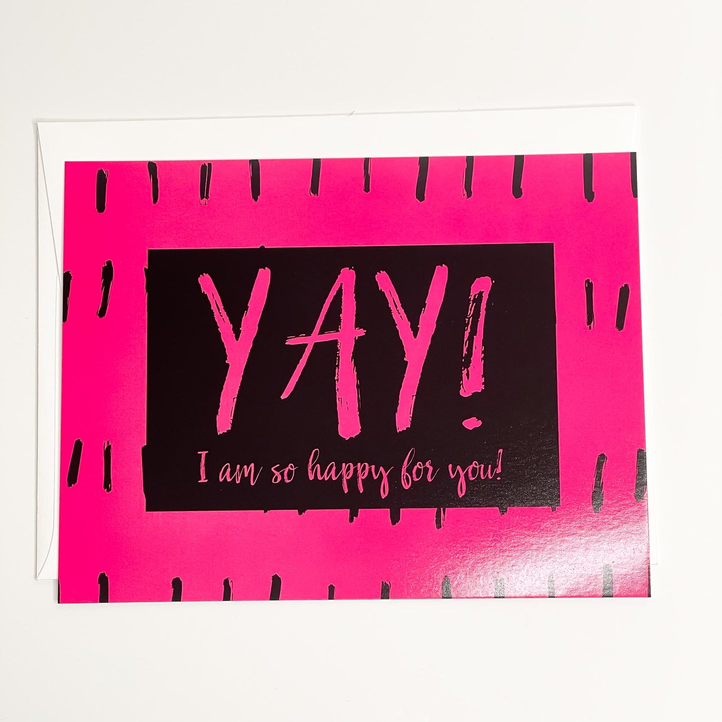 Yay, I'm so happy for you - Postcard